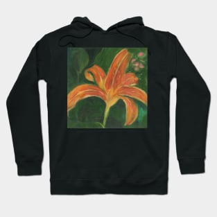 Orange Day Lily Hoodie